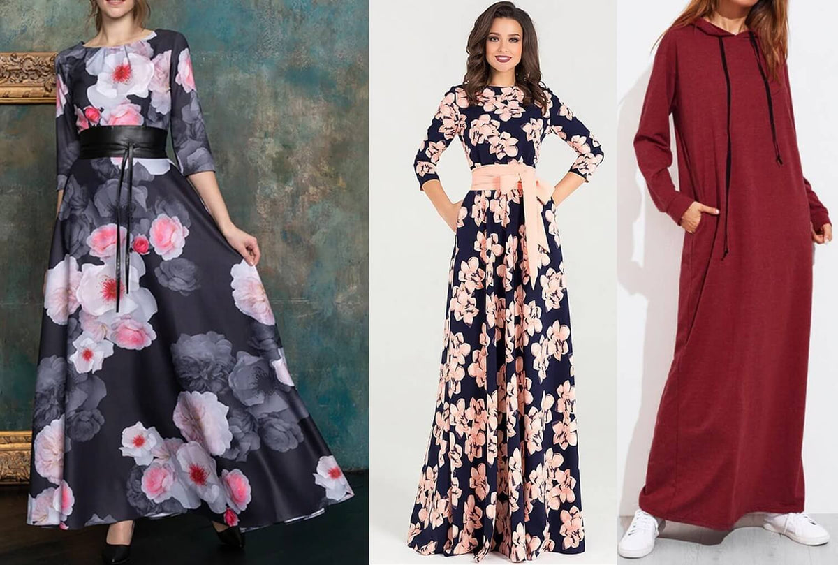 Modern Arabic Dresses For Women & Girls