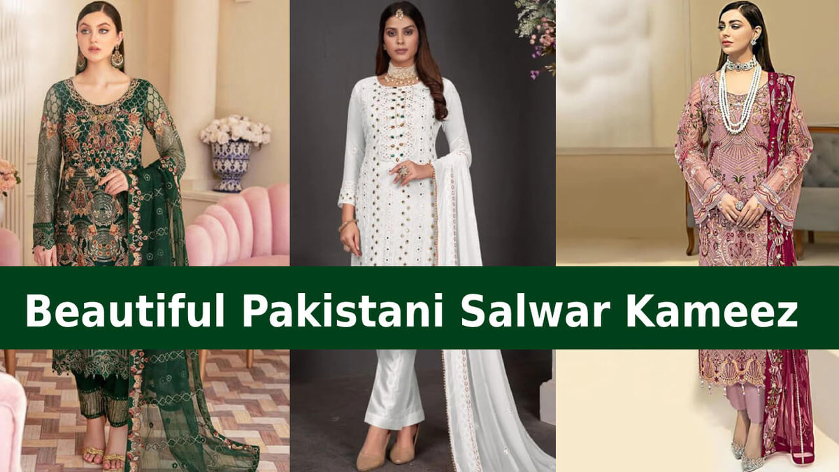 Beautiful Pakistani Salwar Kameez - Traditional and Elegant Outfits fo ...