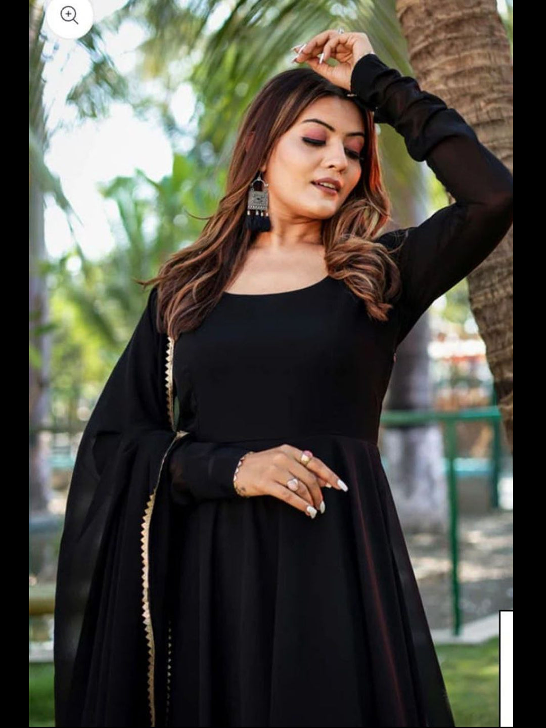 Multi Classy Designer Readymade Heavy Pure Soft Georgette Anarkali Dress With Print Work