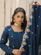 RAMA EMBROIDERED ANARKALI DRESS main image 0