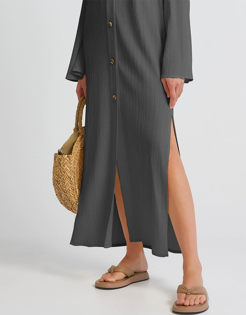 Heavy Designer Robe Grey Heavy Designer Heavy Fency Maxi Dress Grey Digital Printed Work ...