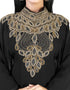 Chic Green Georgette Hand Zari Embroidery Farasha