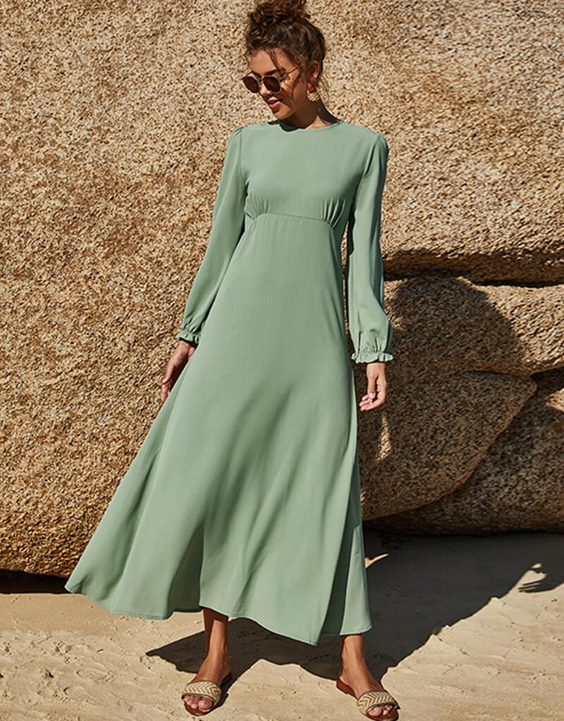 Shop Green Abayas in All Colors & Styles - Find the Perfect Abaya Here   Arabic attire