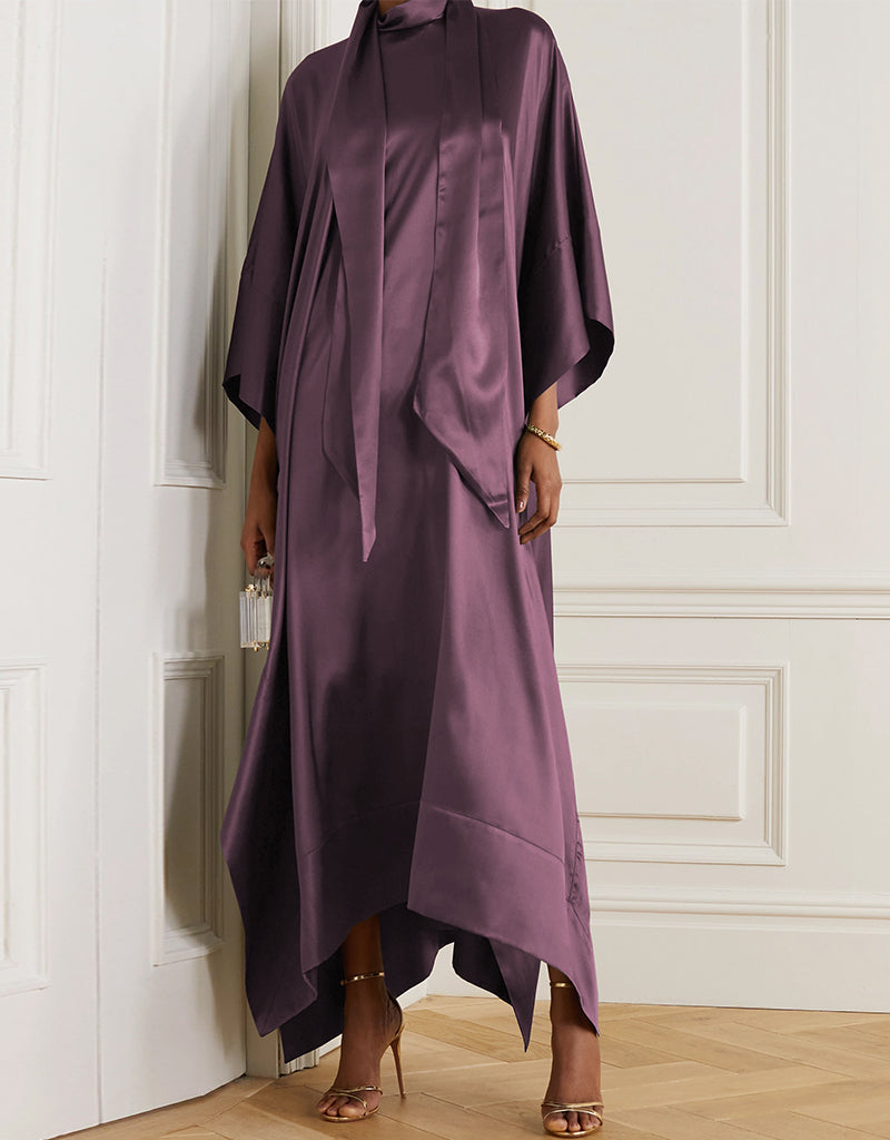 Heavy Designer Robe Salmon Heavy Designer Heavy Maxi Dress Pink Digital Printed Work ...