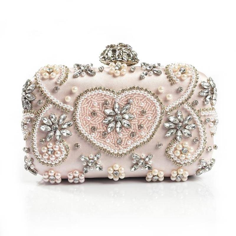 ZUBY®| Women's Crystal Evening Clutch Bag Wedding Purse Bridal Prom Handbag  Party Bag | Perfect for wedding party, prom, banquet & evening cocktail  party & soon | Great for your lover (Gold) :